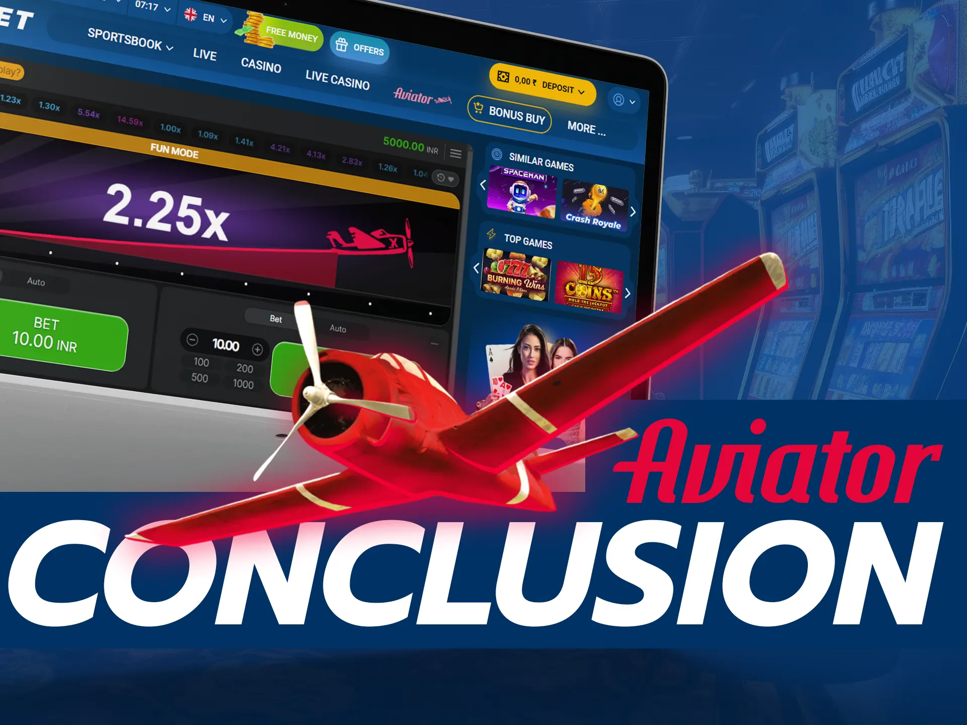 Mostbet offers special benefits for the Aviator game for Indian users.