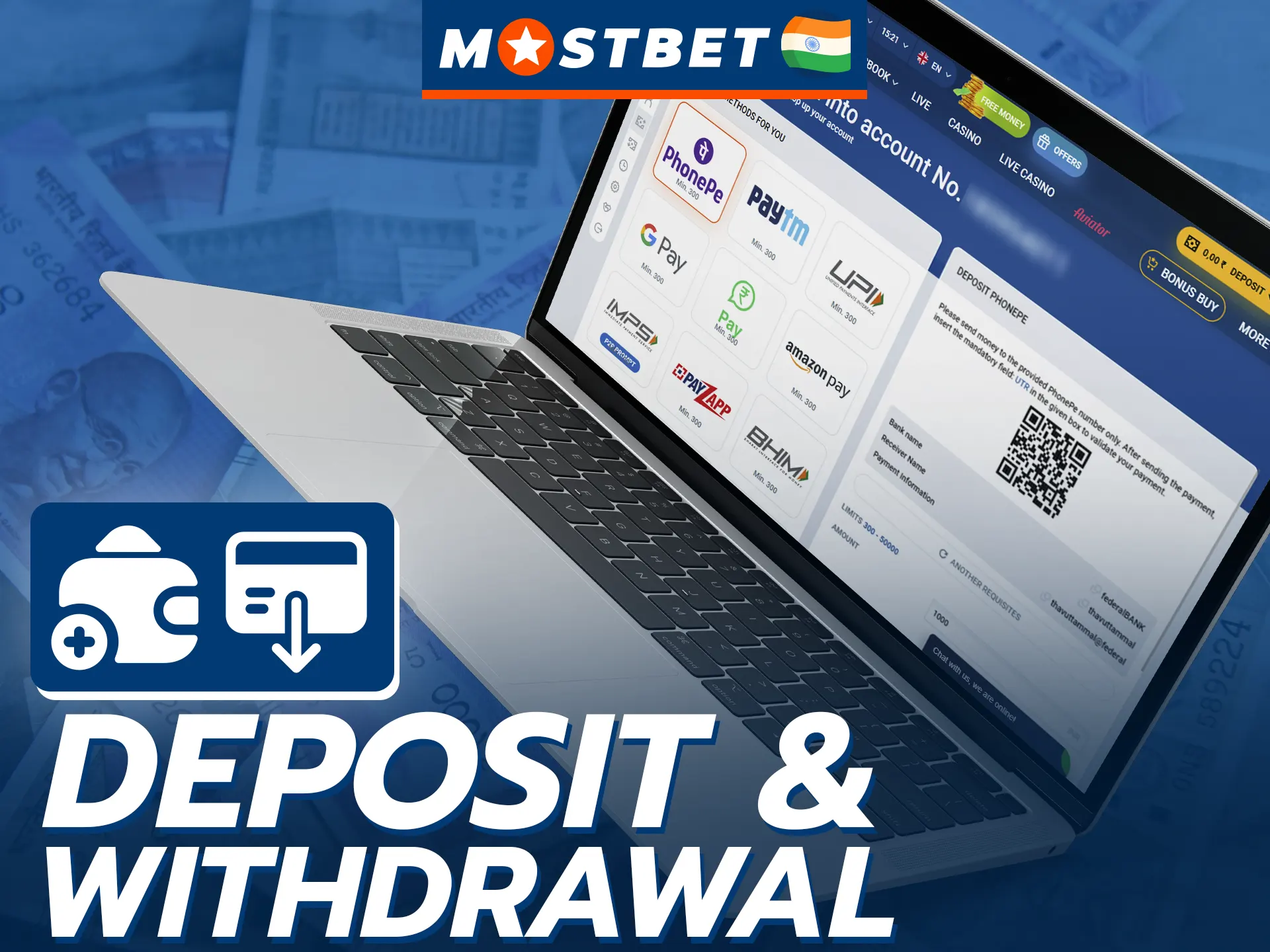 Before you start playing blackjack on Mostbet, learn about the deposit and withdrawal methods on the platform.