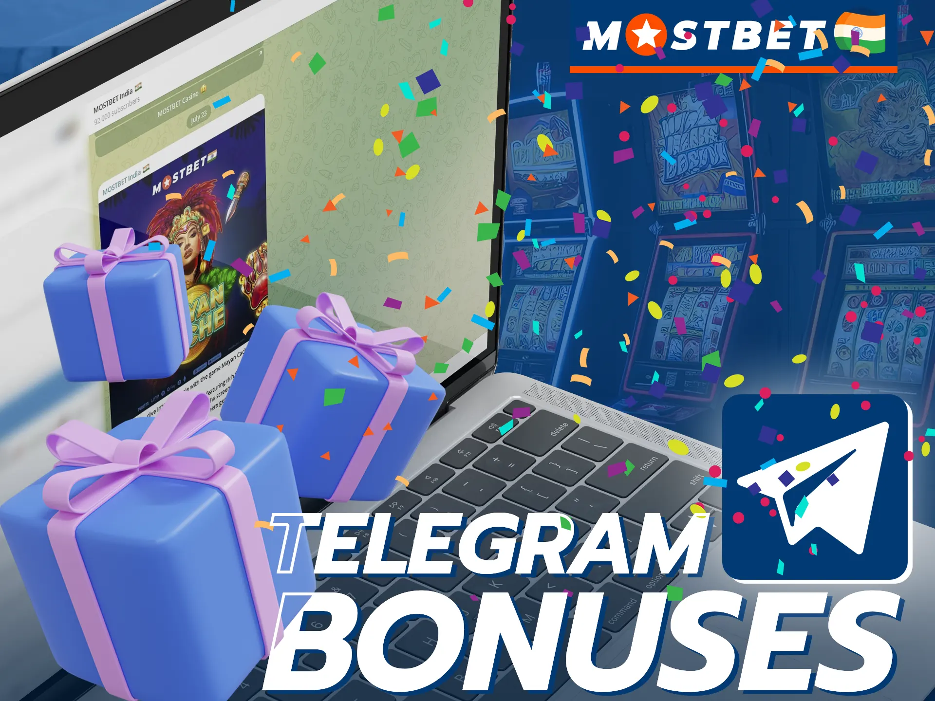 Join the Mostbet Telegram channel to get access to exclusive bonuses.