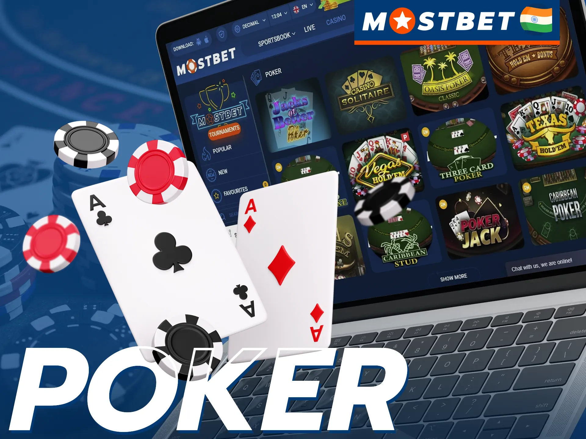 To start playing in a live casino at Mostbet, you need to register and make a deposit.