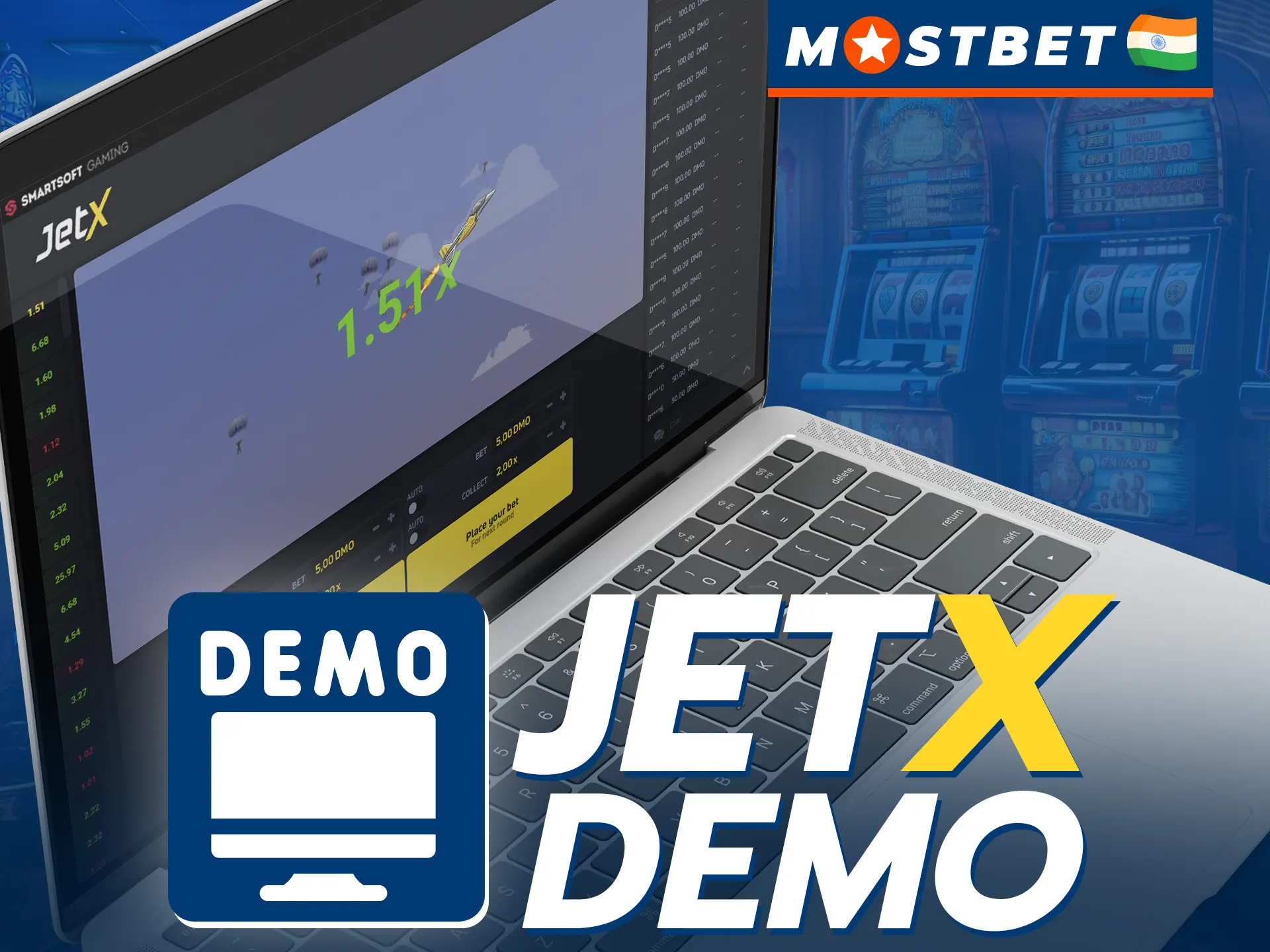 Play the JetX demo at Mostbet to see if you like the game.