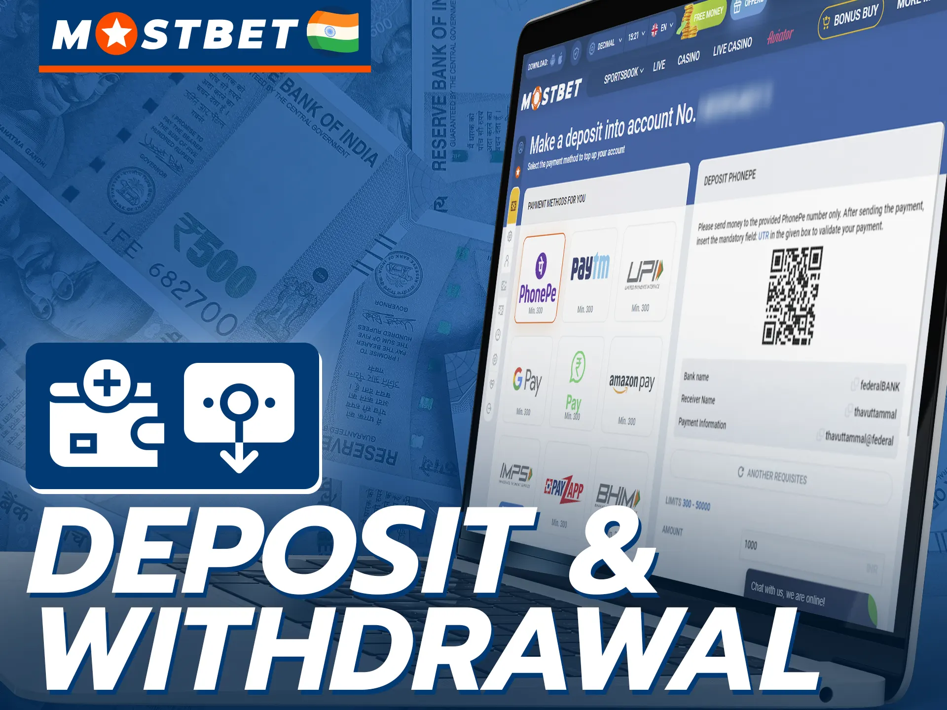 At Mostbet, select one of these payment methods to deposit and withdraw funds from your account to play Penalty.