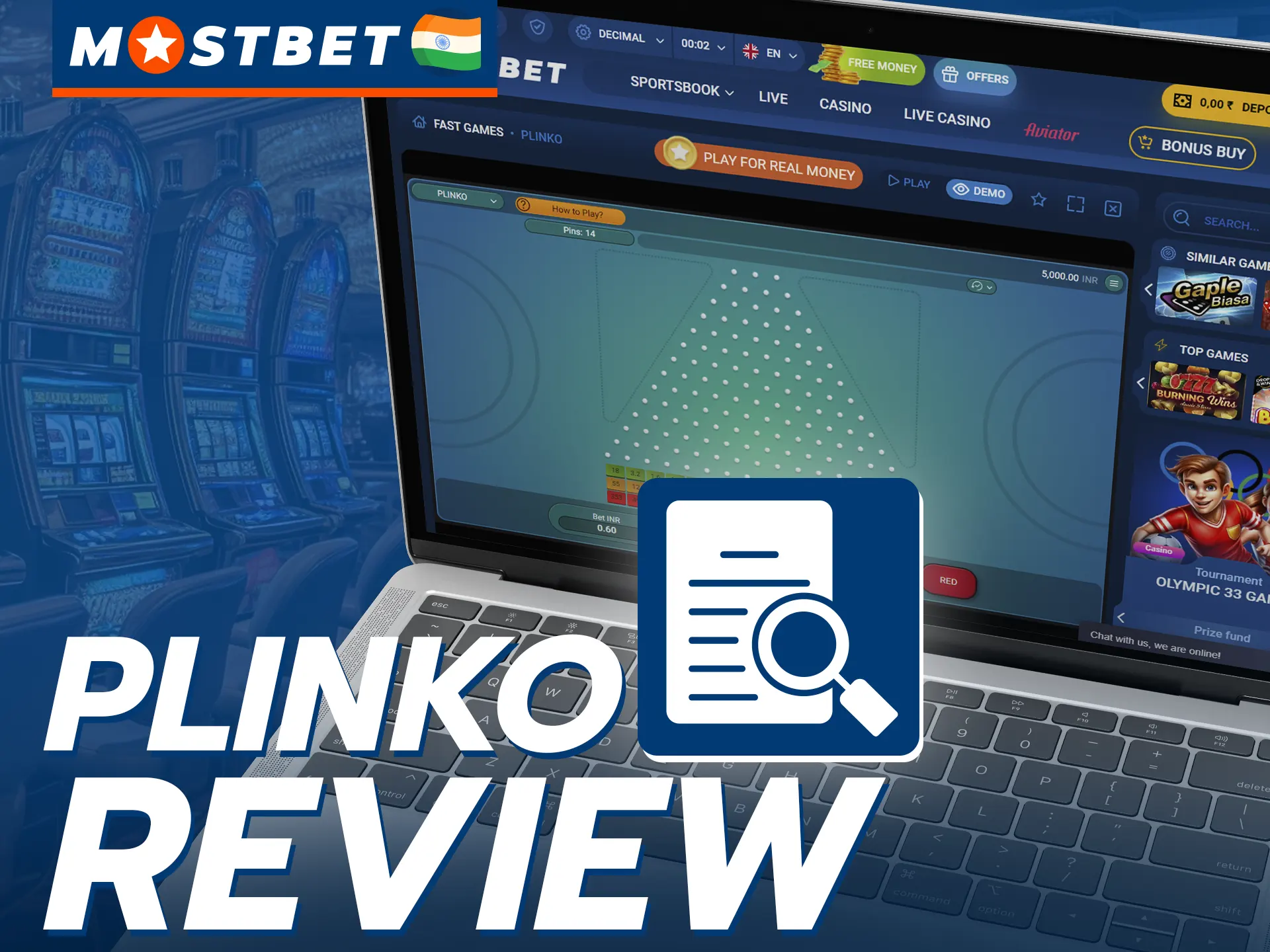 Read basic information about Plinko Mostbet.