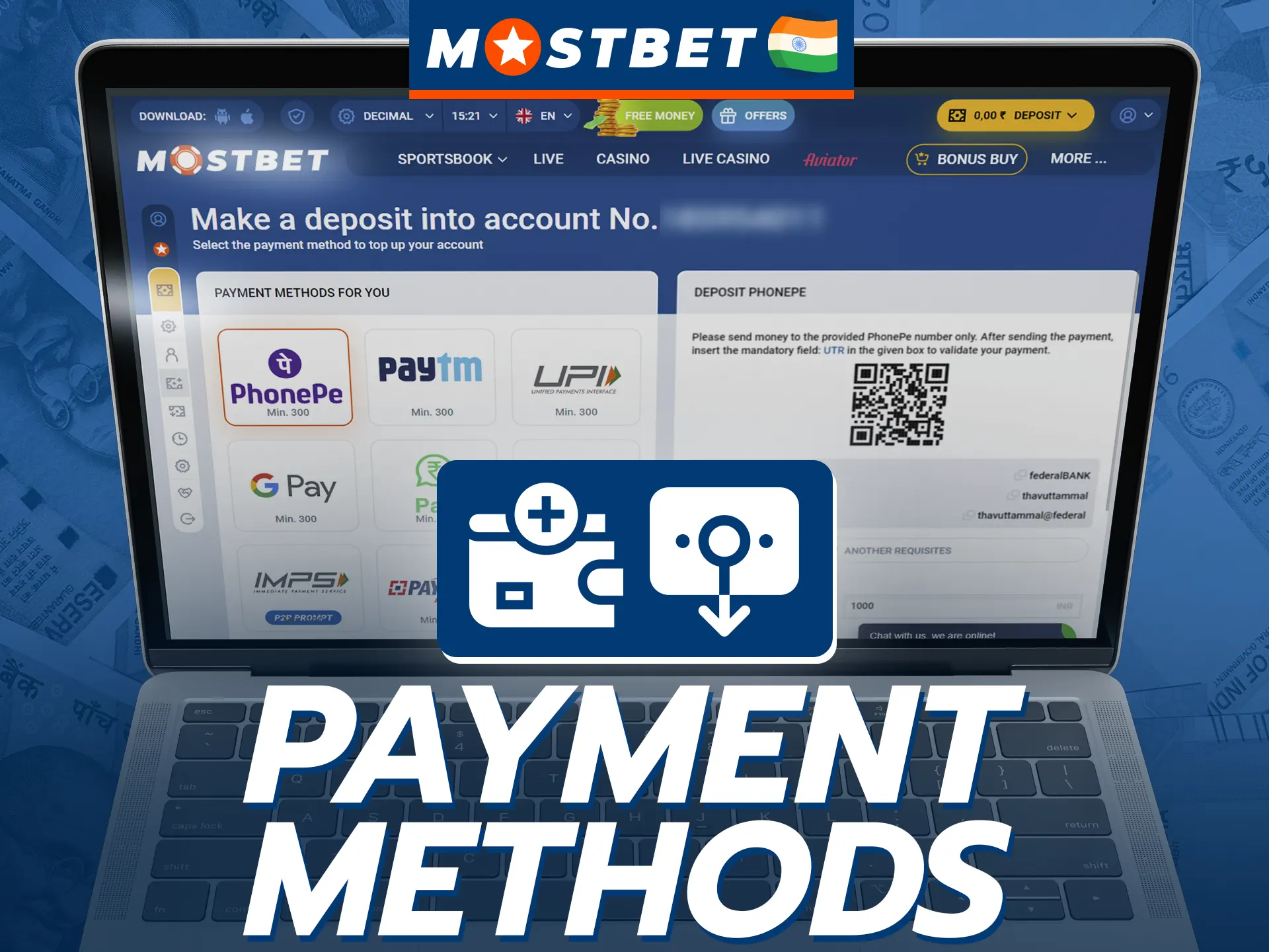 Use these Mostbet payment methods to play poker.