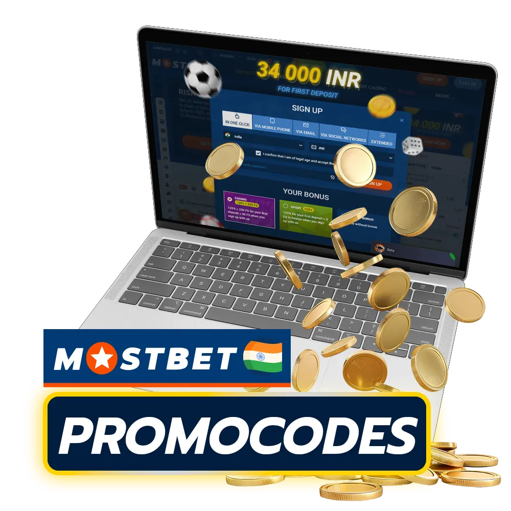 Use our special promo code at Mostbet to increase your welcome bonus.