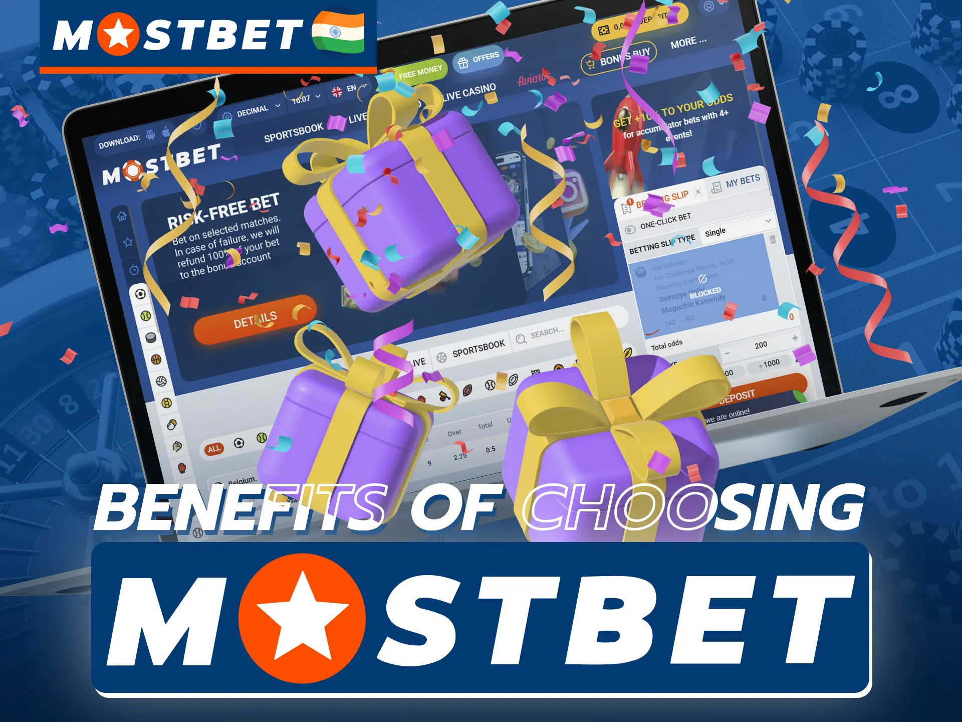 Mostbet is the best casino to play roulette.