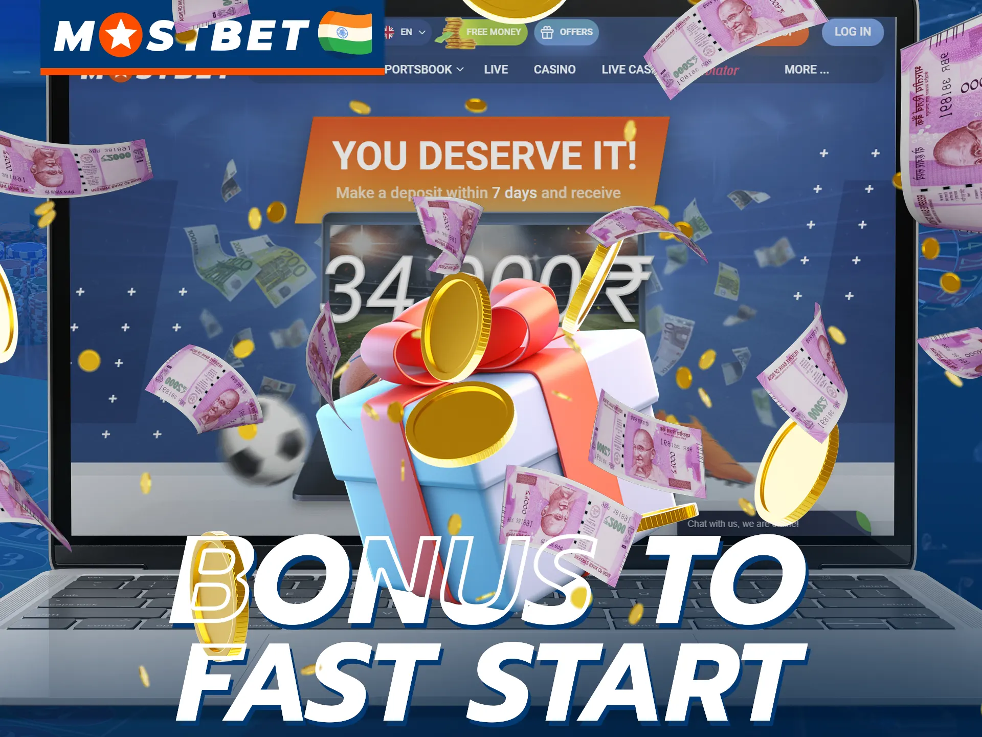 Get a bonus at Mostbet and play roulette profitably.