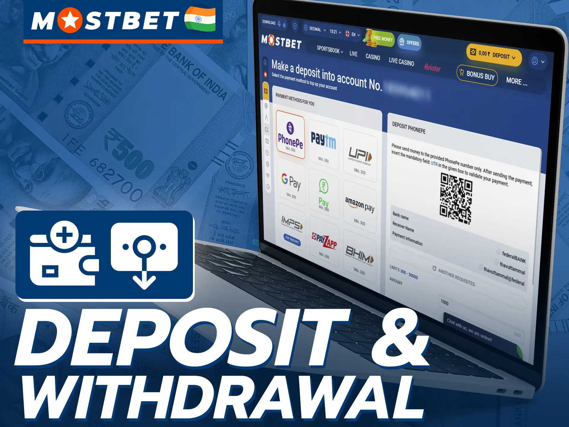 Here are the Mostbet deposit and withdrawal methods for table tennis bets.